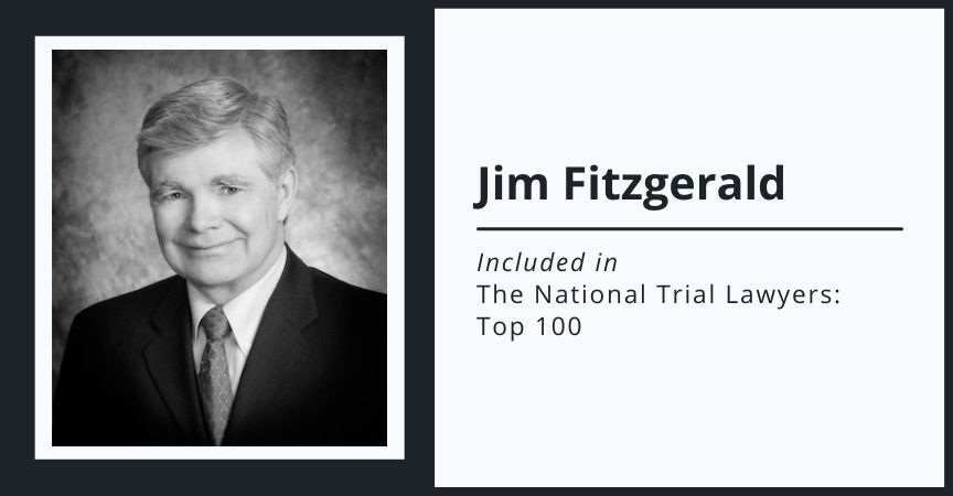 Jim Fitzgerald Included in The National Trial Lawyers: Top 100