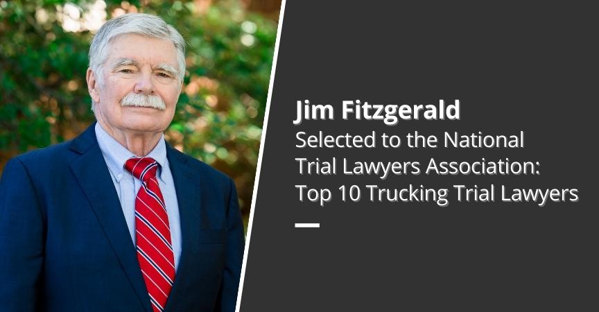 Jim Fitzgerald Selected to The National Trial Lawyers Association: Top 10 Trucking Trial Lawyers in Wyoming