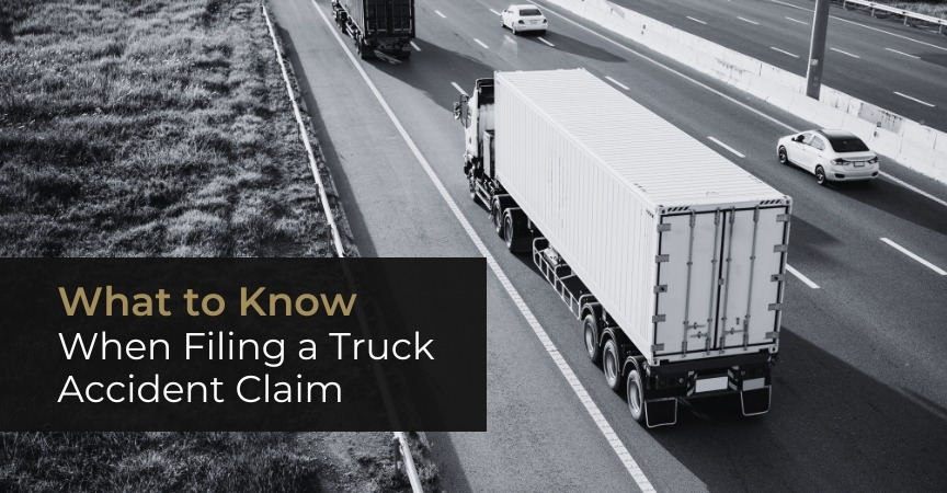 What to Know When Filing a Truck Accident Claim